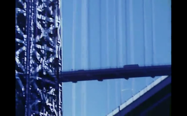 Screenshots. Bridges Go Round. Dir. Shirley Clarke. Comp. Teo Macero/ Louis & Bebe Barron. 1958. 16 mm.