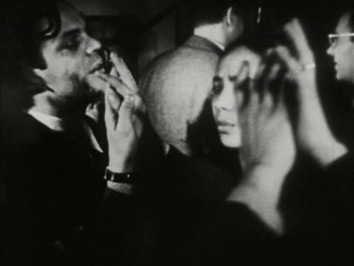 Screenshot of Ritual in Transfigured Time. Dir. Maya Deren, 1946.